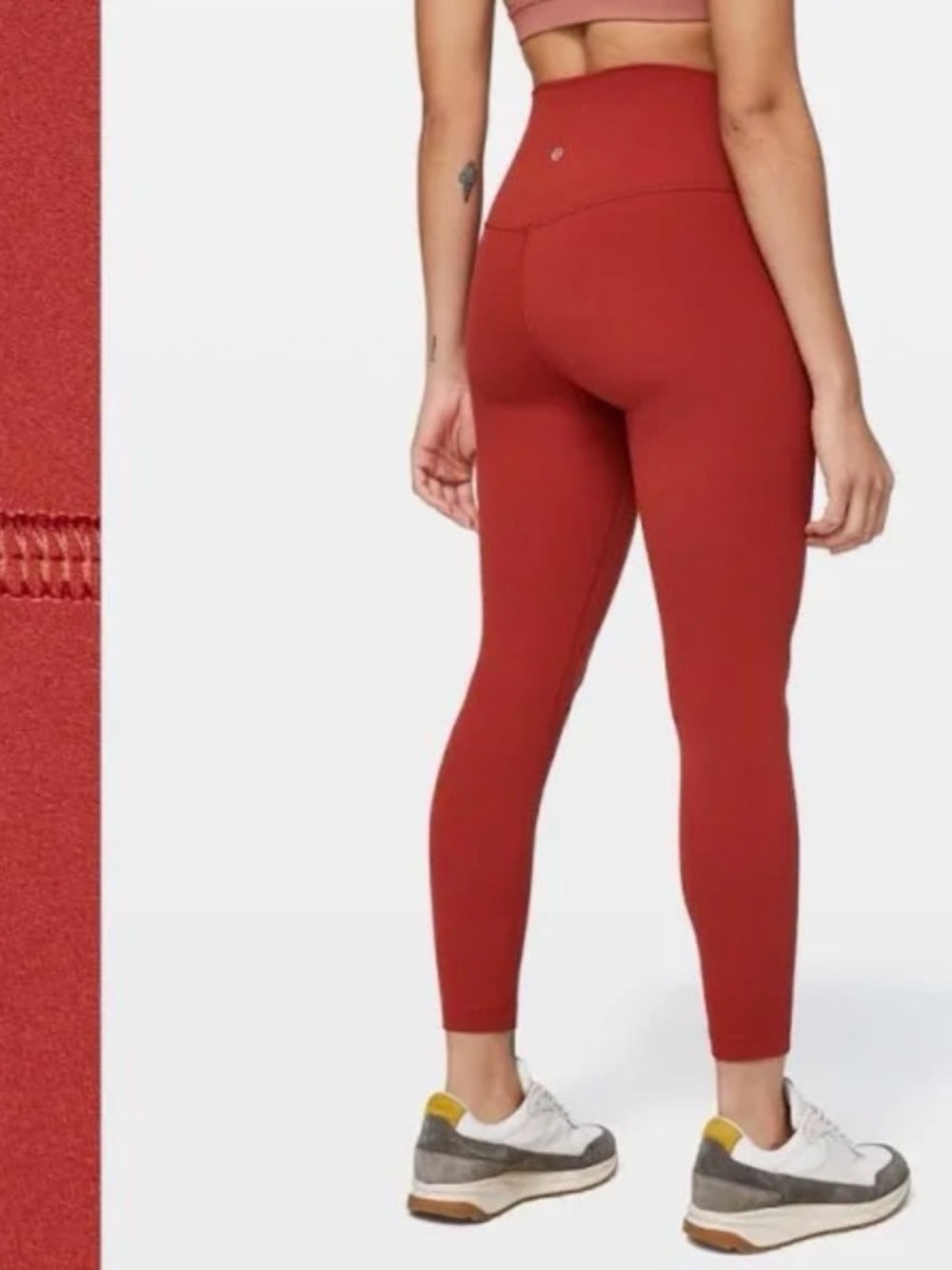 Lululemon Align High-Rise Pant with Pockets 25" in Cayenne color